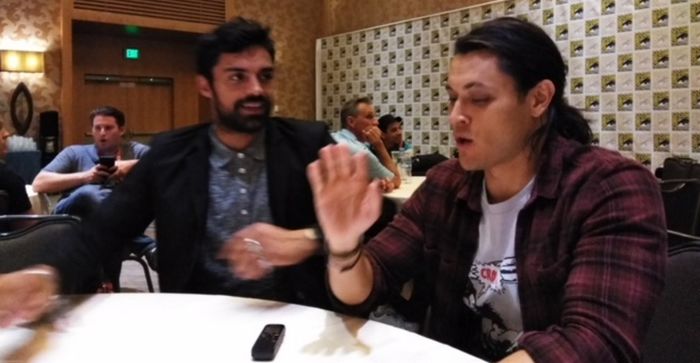 Sean Teele & Blair Redford – The Gifted – Comic Con 2018