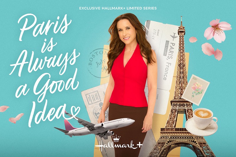 Lacey Chabert & Scott Michael Foster – Paris is Always a Good Idea